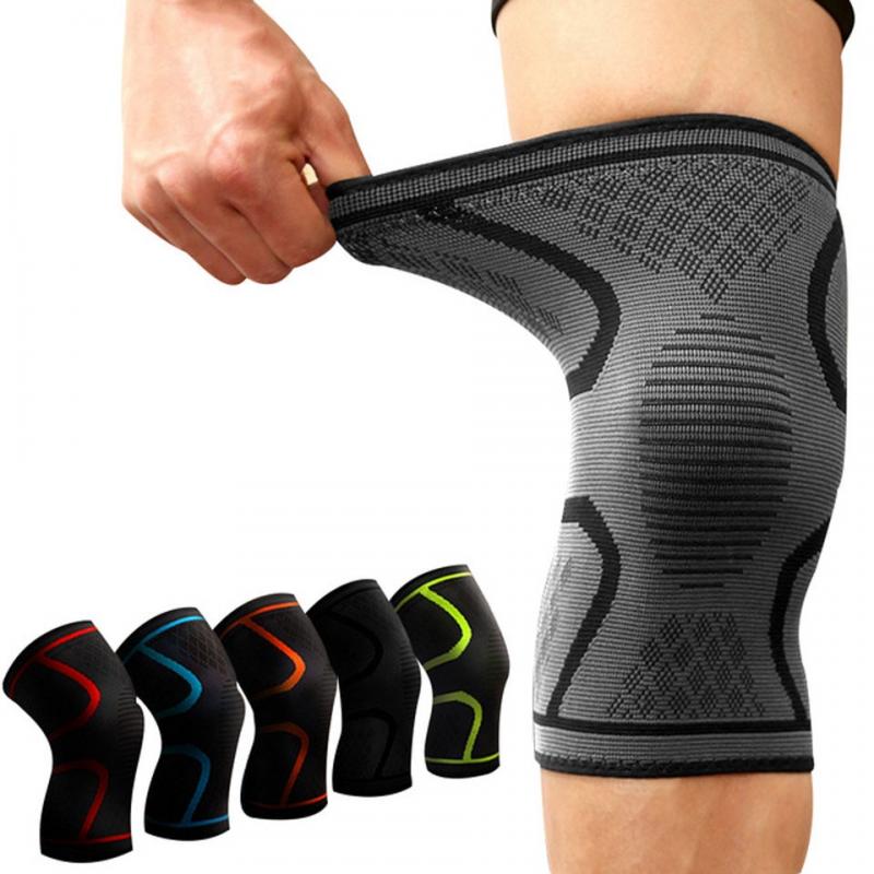 1 pi ces fitness course cyclisme genouill res soutien bretelles lastique nylon sport compression genouill re